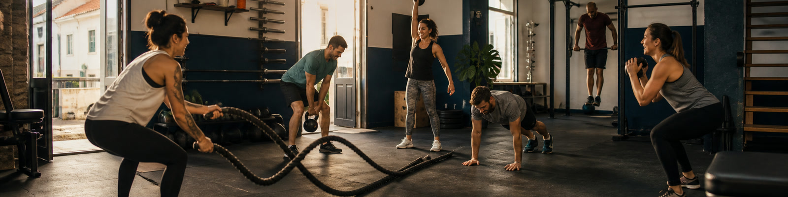 Imagem ilustrativa de uma aula de Cross Training